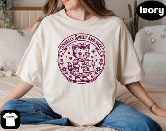 Usually Sweet and Nice But F*ck ICE Shirt, Abolish ICE T-shirt, Political Statement Tee, Progressive Protest Sweatshirt, Anti Trump Outfits