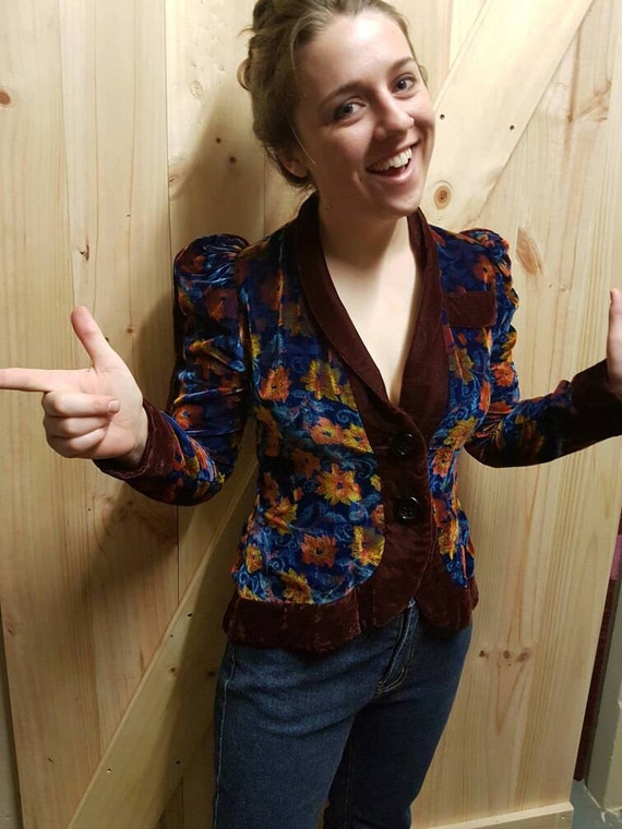 Velvet 1970's Blazer Jacket
