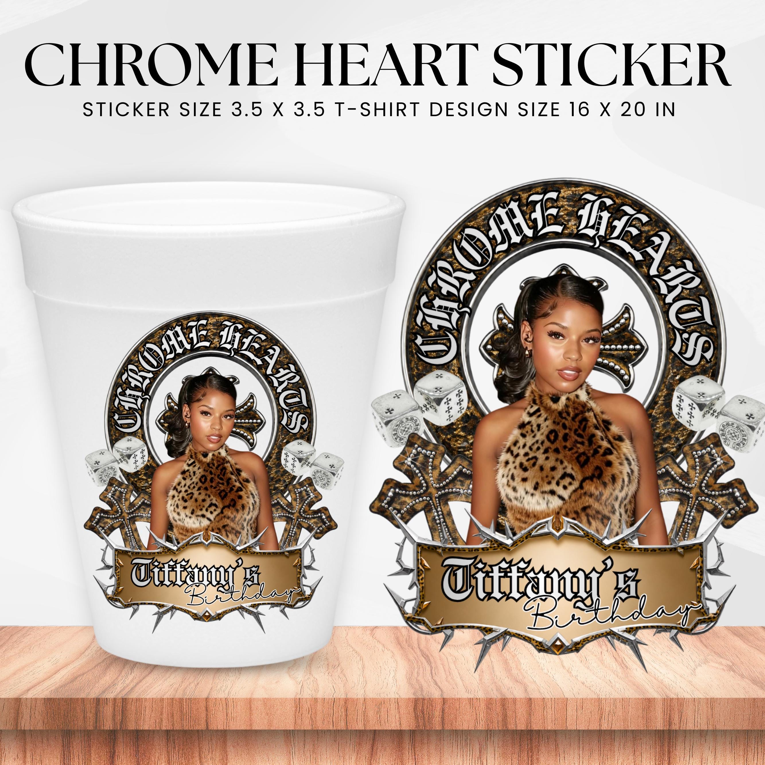 Chrome Hearts Sticker - Etsy