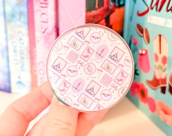Fantasy Reader-telefoongreep|Dragon Bookish-accessoire|Telefoongrip|Kindle-grip|Bookish|Cadeau voor haar|Romantasy-boekaccessoires|Greepspanwijdte