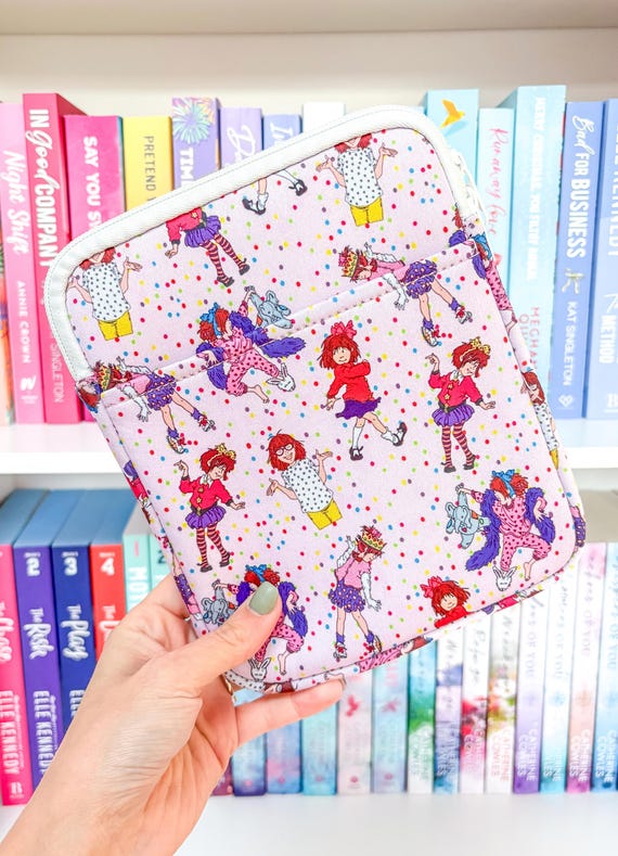 90s Retro Kindle Sleeve with Pocket | Book Lover Gift