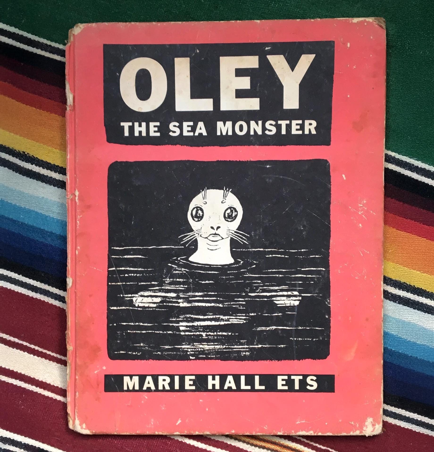 Oley The Sea Monster Marie Hall Ets First Edition