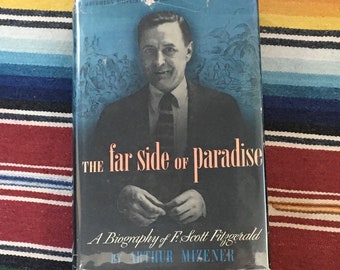 Signed The Far Side of Paradise Arthur Mezener F. Scott Fitzgerald Biography