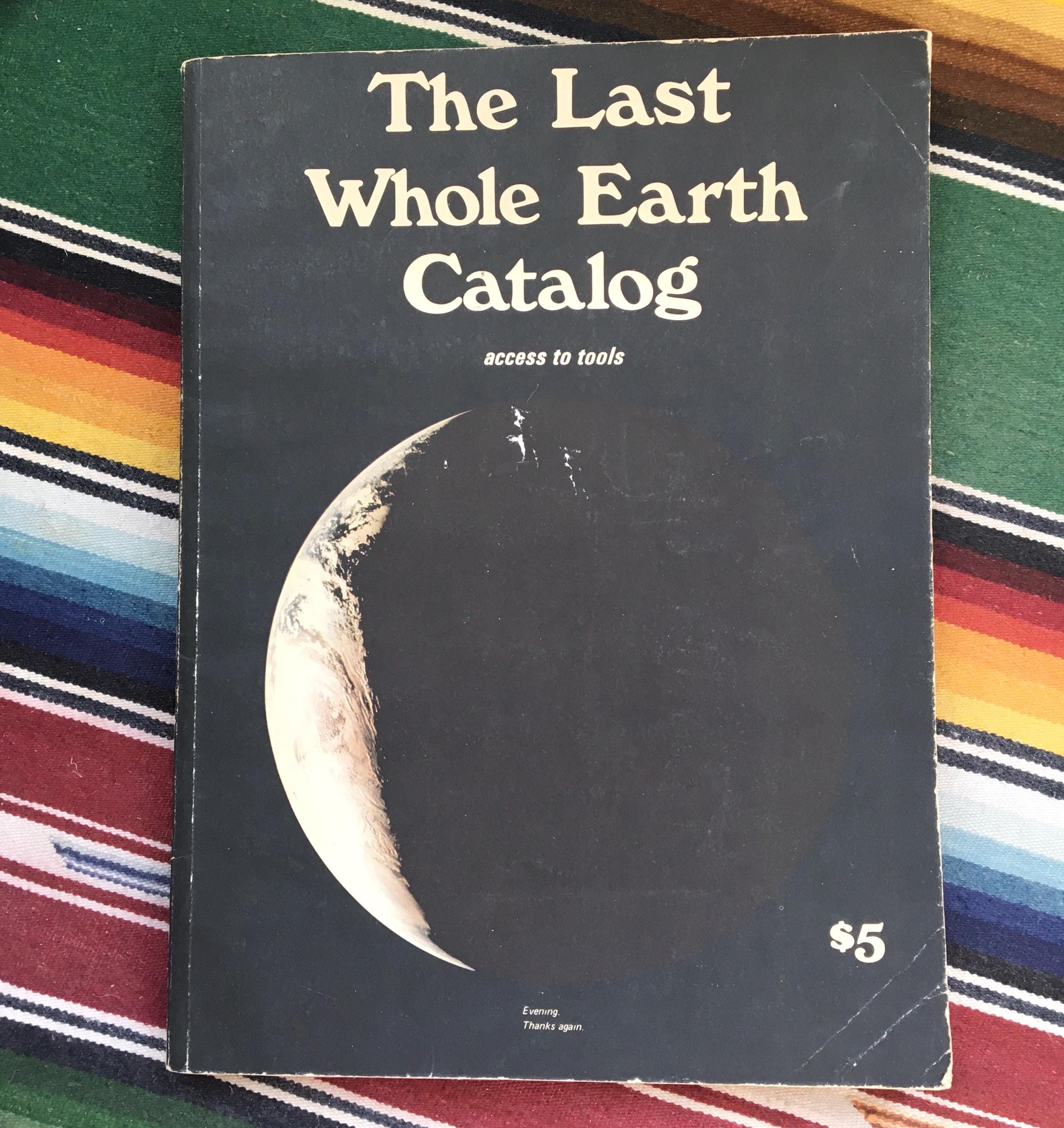 The Last Whole Earth Catalog - Etsy The Last Whole Earth Catalog - Etsy