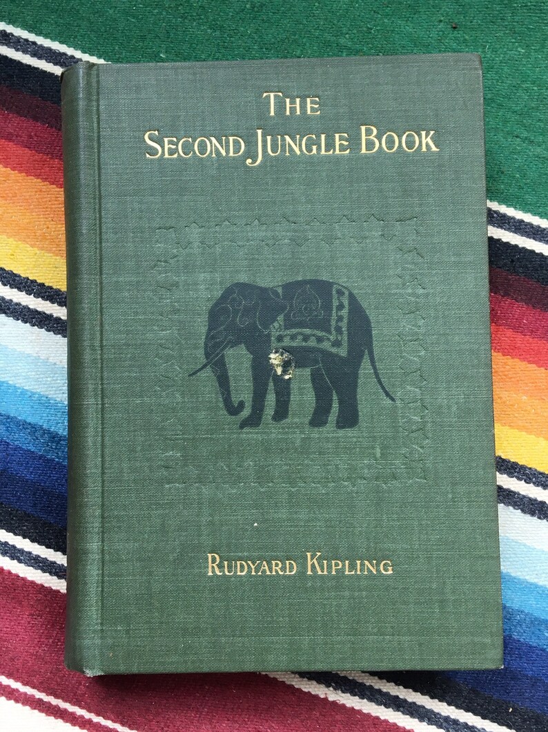 The Second Jungle Book First American shops Edition 1898