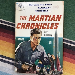 Ray Bradbury The Martian Chronicles First Bantam Paperback Edition (With Some Marks)