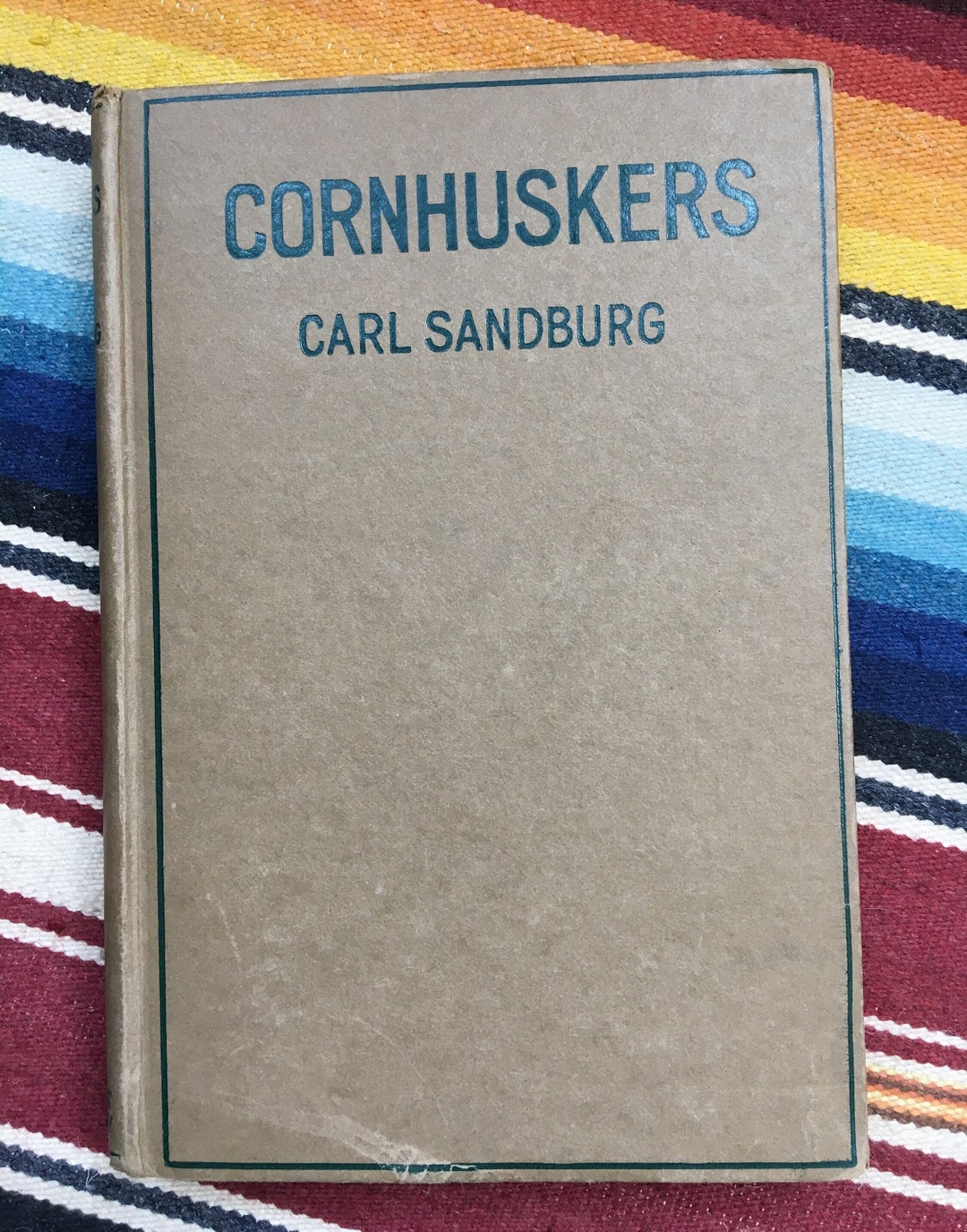 Signed Carl Sandburg Cornhuskers Etsy