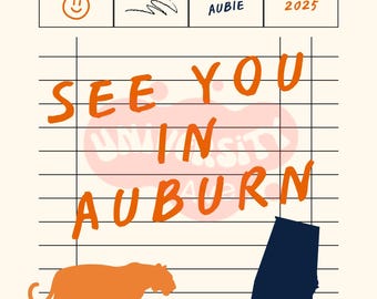 Auburn Dorm Decor/Wall Prints