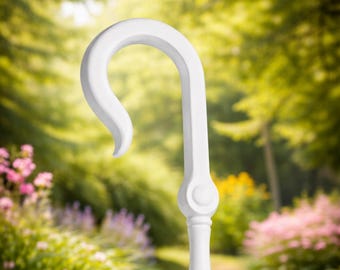 Wood CROZIER Polish Staff Crosier Bishop Quality Craftsmanship, 72" Christmas