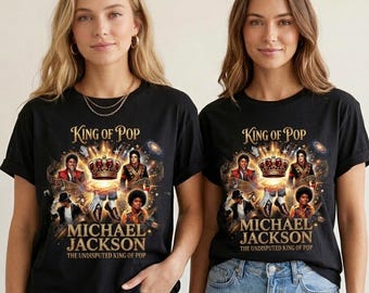 Michael Jackson King of Pop Retro Art (Digital Download)