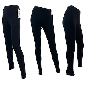 Heavier stretch bamboo leggings.