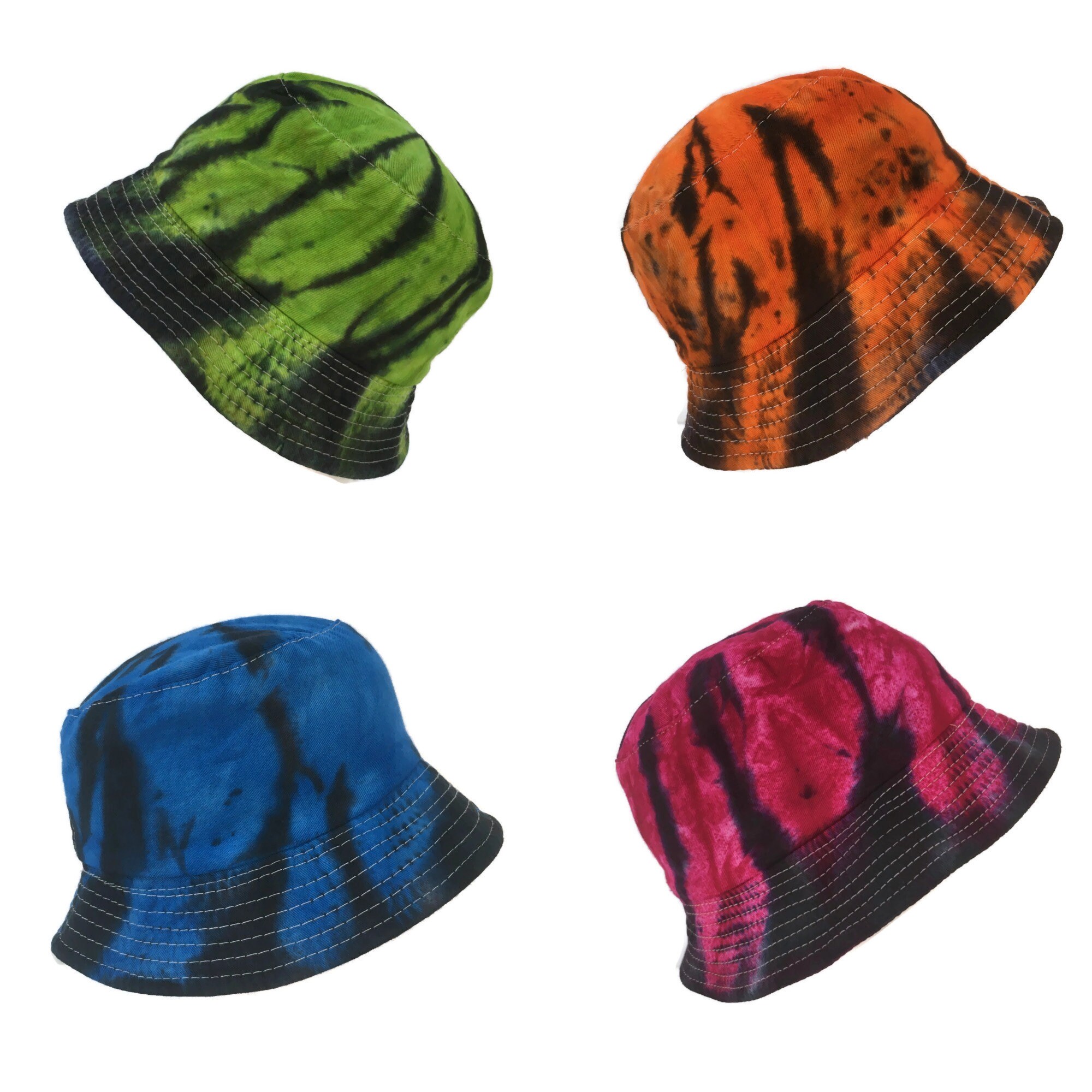 Child's Tie Dye Sun Hat Brim Hat Bucket 