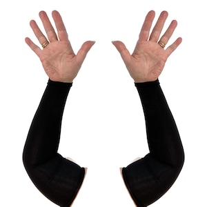 Sleevies. Bamboo sleeves for arm protection.