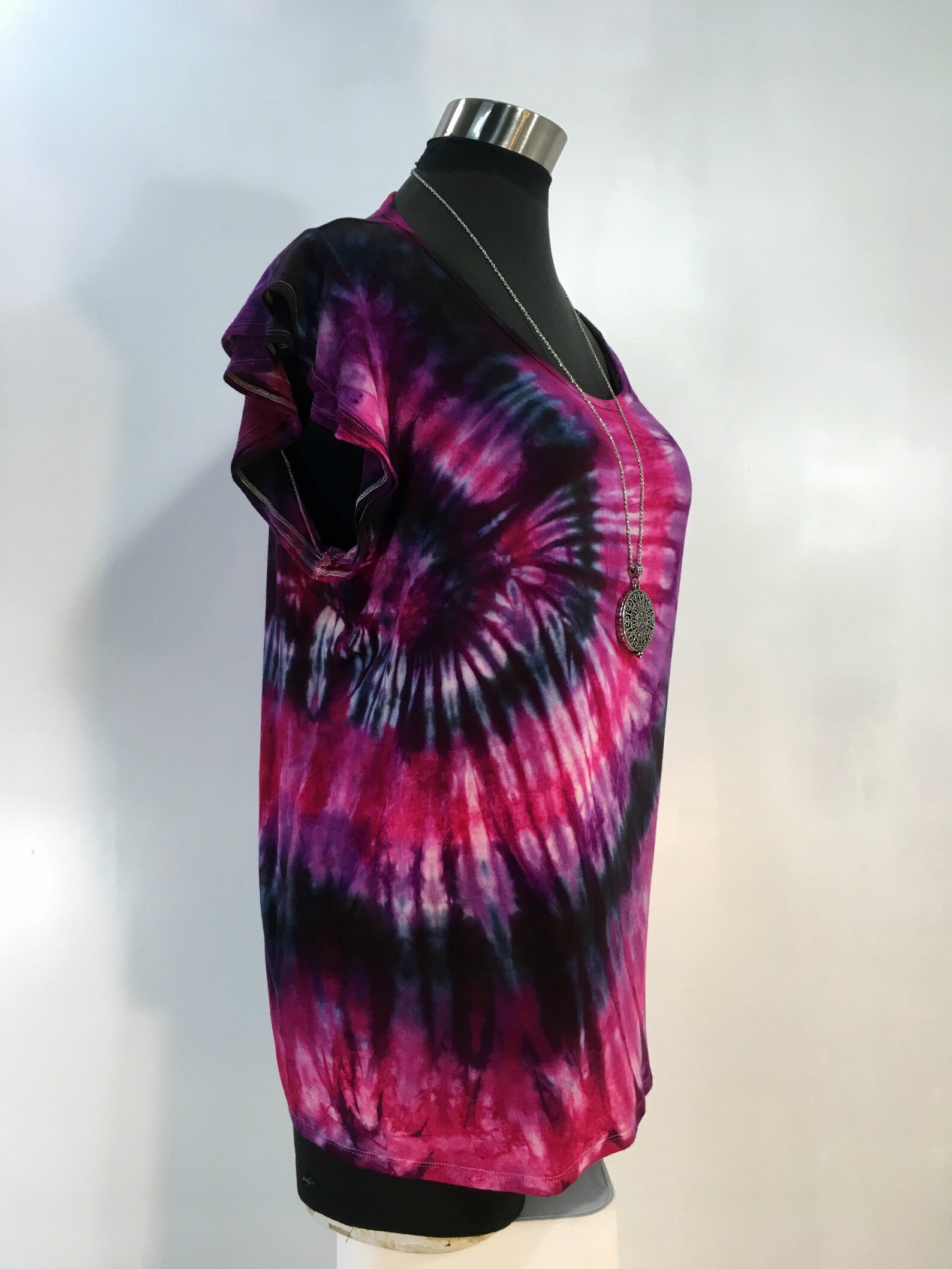 Plus size stretch rayon tie dye tops. | Etsy