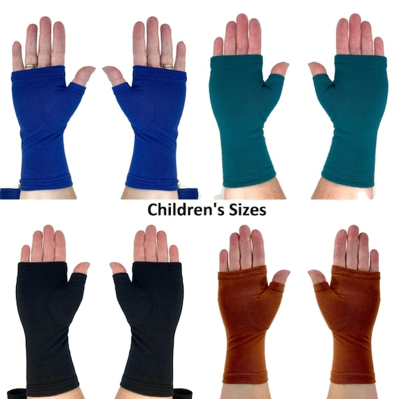 Brutaal Onbekwaamheid Dertig Bamboe vingerloze handschoenen / polswarmers voor kinderen. - Etsy België