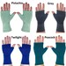 Bamboo fingerless gloves, texting gloves, wrist warmers in solid colours. 