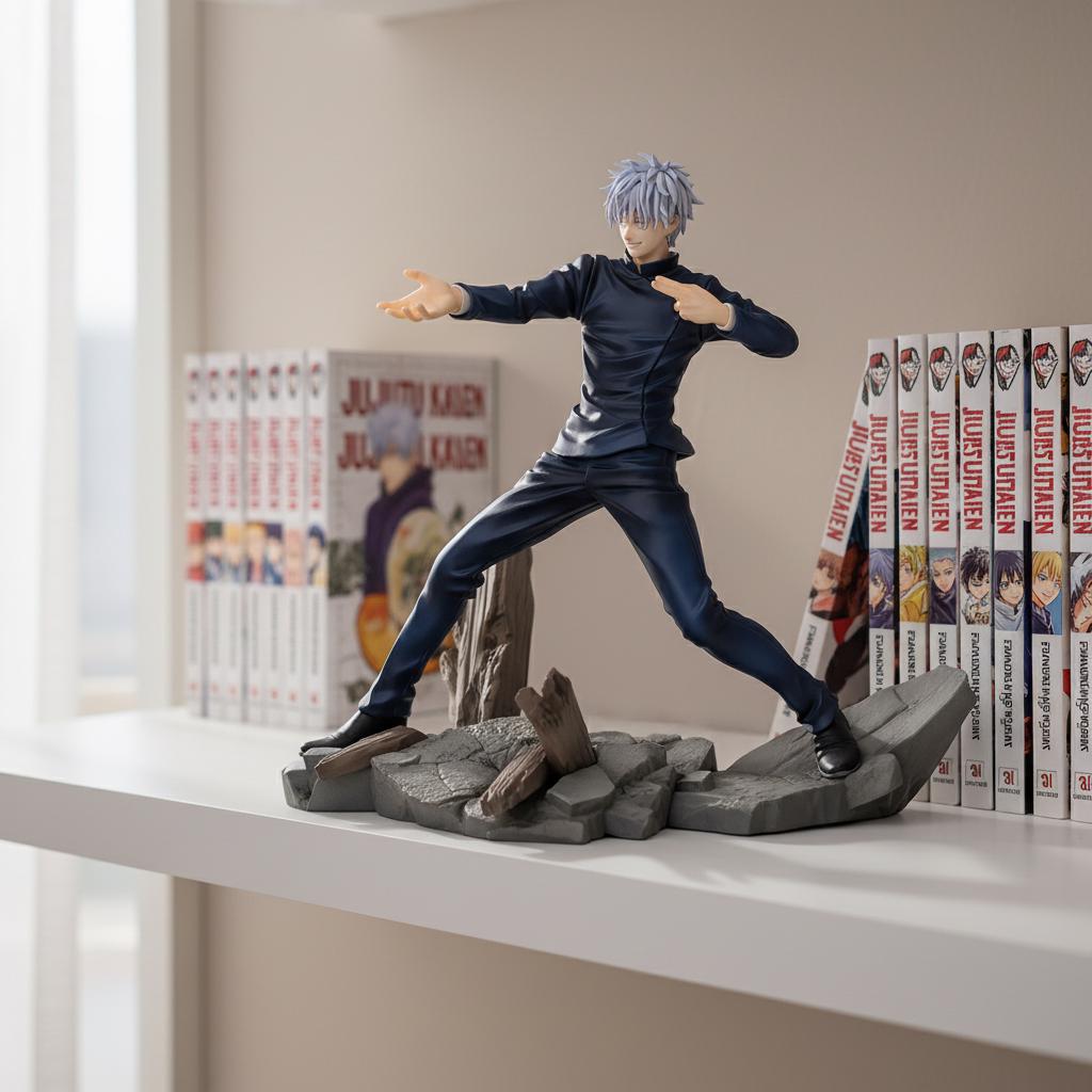 Puruuige Satoru Gojo Statue Figurine 9,99 Cm Modèle De Collection Ornements Cadeau Affichage