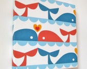 Items similar to Homemade Fabric Wall Art for Baby Boy's Nursery