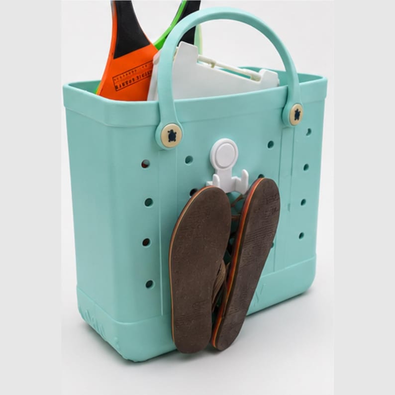 3D Printed Sandal Holder for Bogg Bags | Flip Flop, Croc Organizer Accessory afbeelding 4