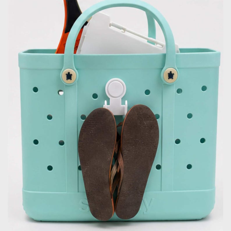 3D Printed Sandal Holder for Bogg Bags | Flip Flop, Croc Organizer Accessory afbeelding 1
