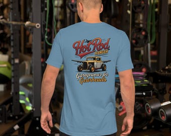 Camiseta Hot Rod Hanger - Ropa de garaje para amantes de los coches