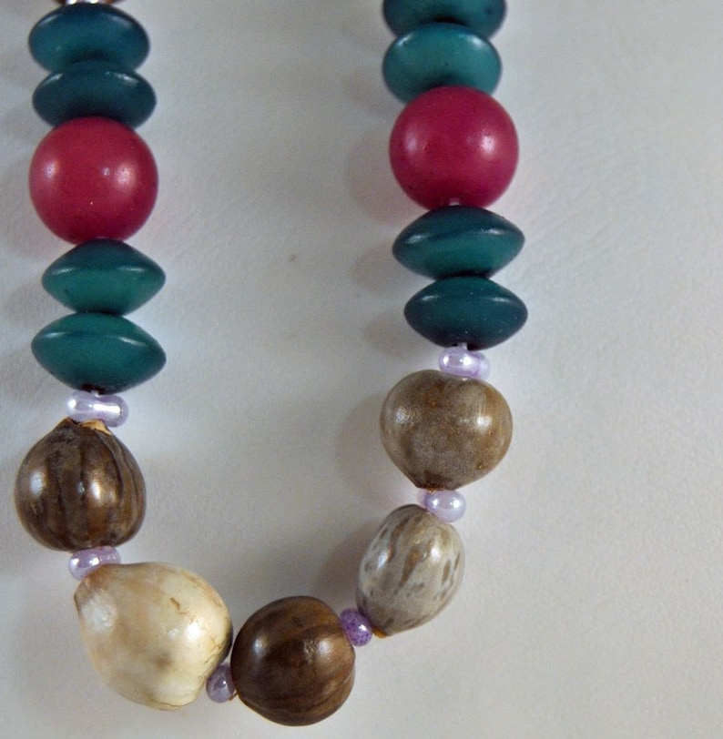 Job's Tears / Natural Cherokee Corn Bead Necklace with Etsy