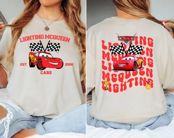 Disney Cars Shirt, Pixar Lightening McQueen Tee, Tow Mater T-Shirt, Sally Carrera Doc Hudson Shirt, Disneyland Family Trip Tee, WDW Gift Tee