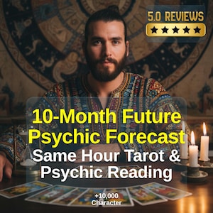 Lecture la même heure avec 10 prédictions claires • Prévisions psychiques sur 10 mois • Amour, carrière et chemin de vie