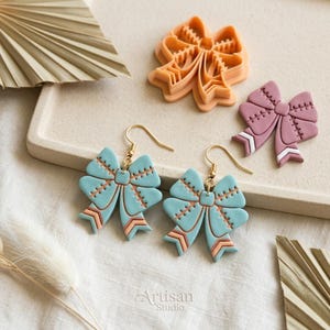American Football Ribbon B Polymer Clay Cutter – Jewellery & Earring Tool