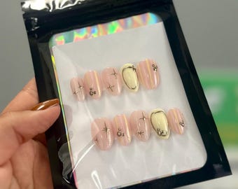 Golden Hour on Main Press-on Nails