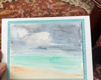 Hand Painted Card - Landscape 4