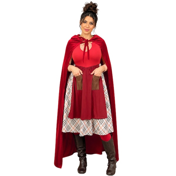 Hocus Pocus Mary Dress for women Sanderson sisters dress witch velvet cape