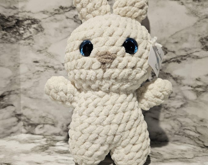 Bunny Plushie - Crocheted and Handmade
