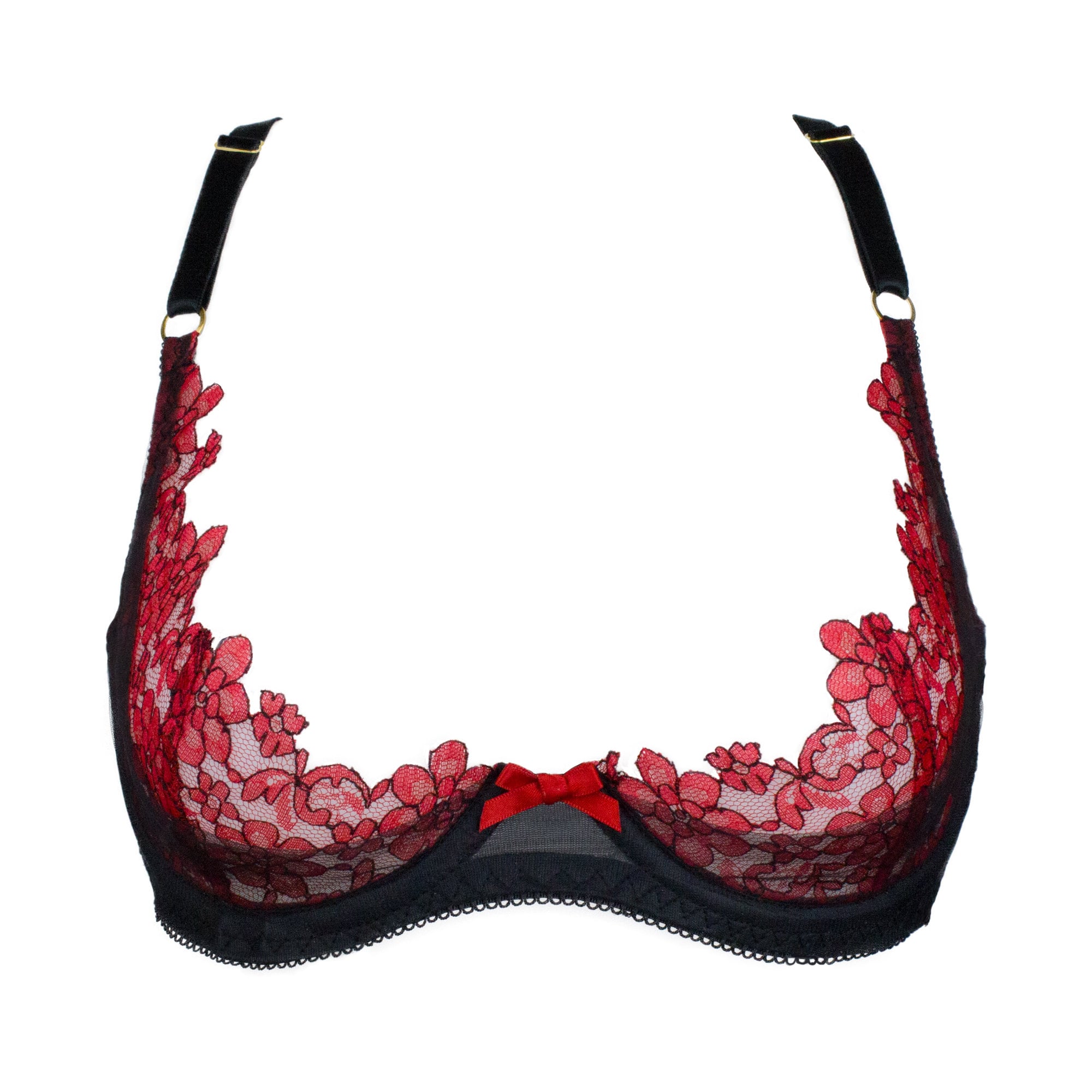 Venus Quarter Cup Bra Etsy UK
