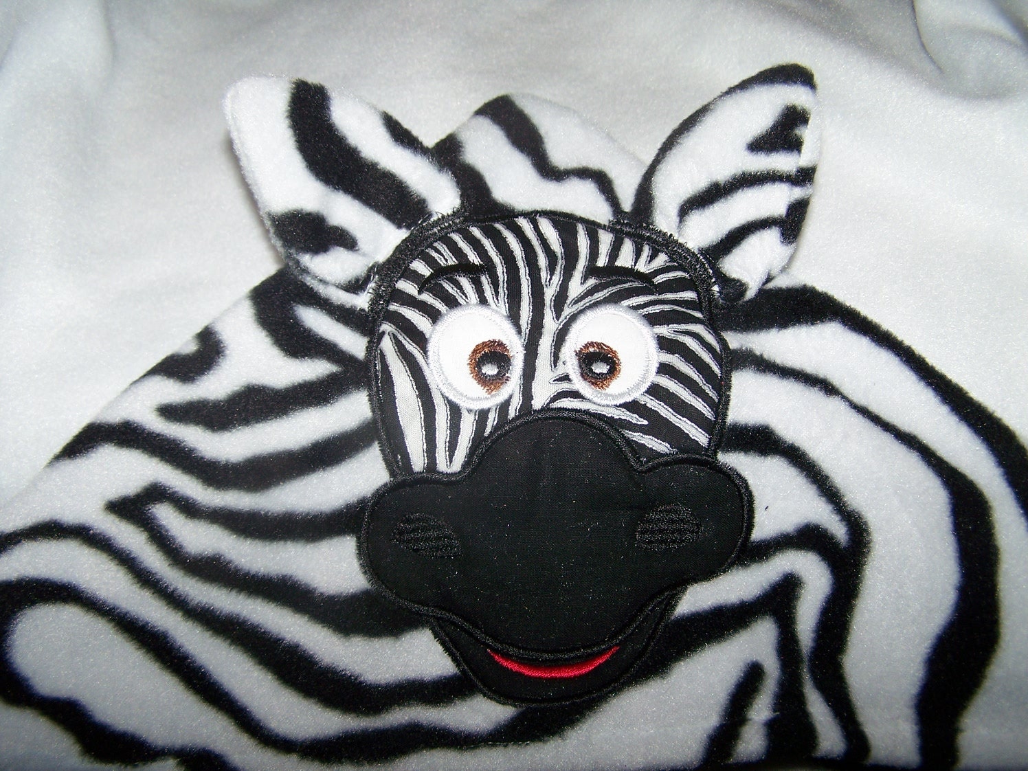 Zebra Baby Blanket Set Etsy