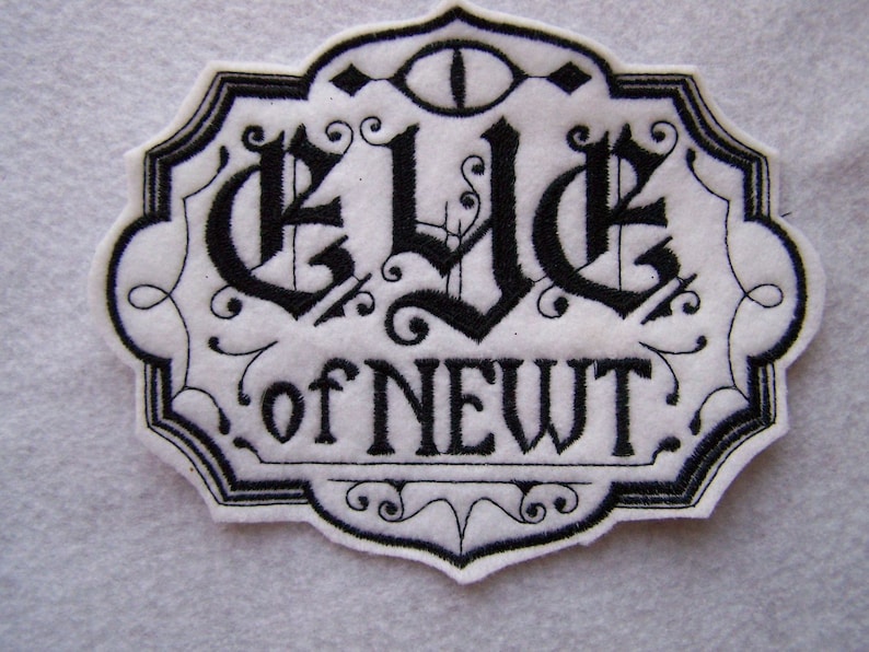 ApotheSCARY Labels--Scary Apothecary Labels--Halloween Appliques