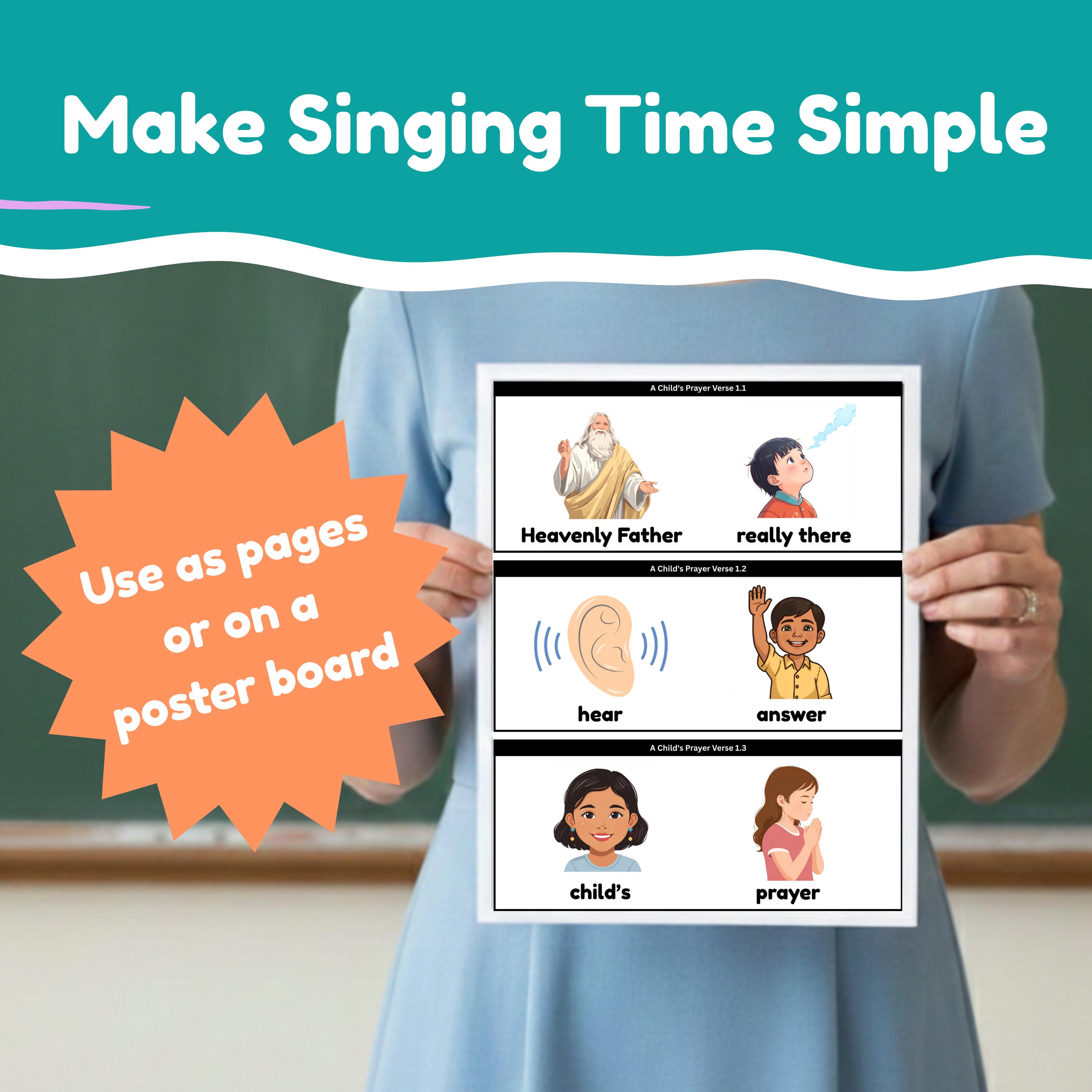 2026 Primary Songs Visual Aids, All 24 Songs, LDS Primary Music Song ...