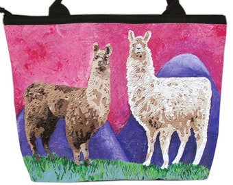 Llama Small Purse,  Llama Small Handbag - Support Wildlife Conservation, Read How - Salvador Kitti