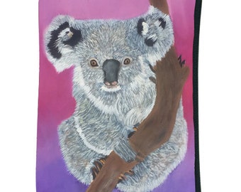 Koala Bear Cosmetic Bag by Salvador Kitti -  From My Orginal Oil Painting