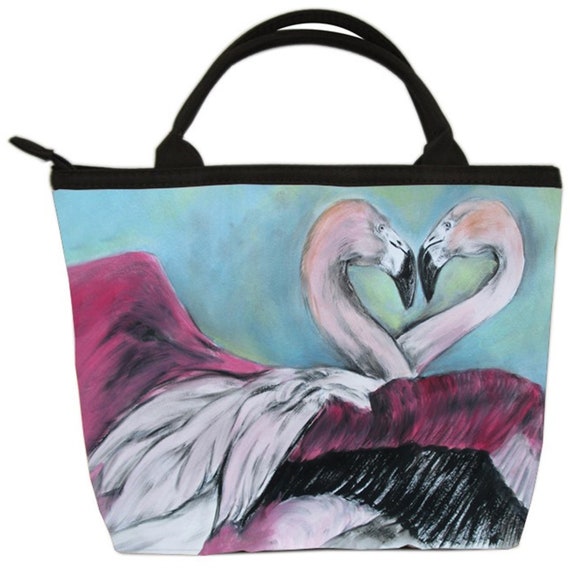 flamingo purse