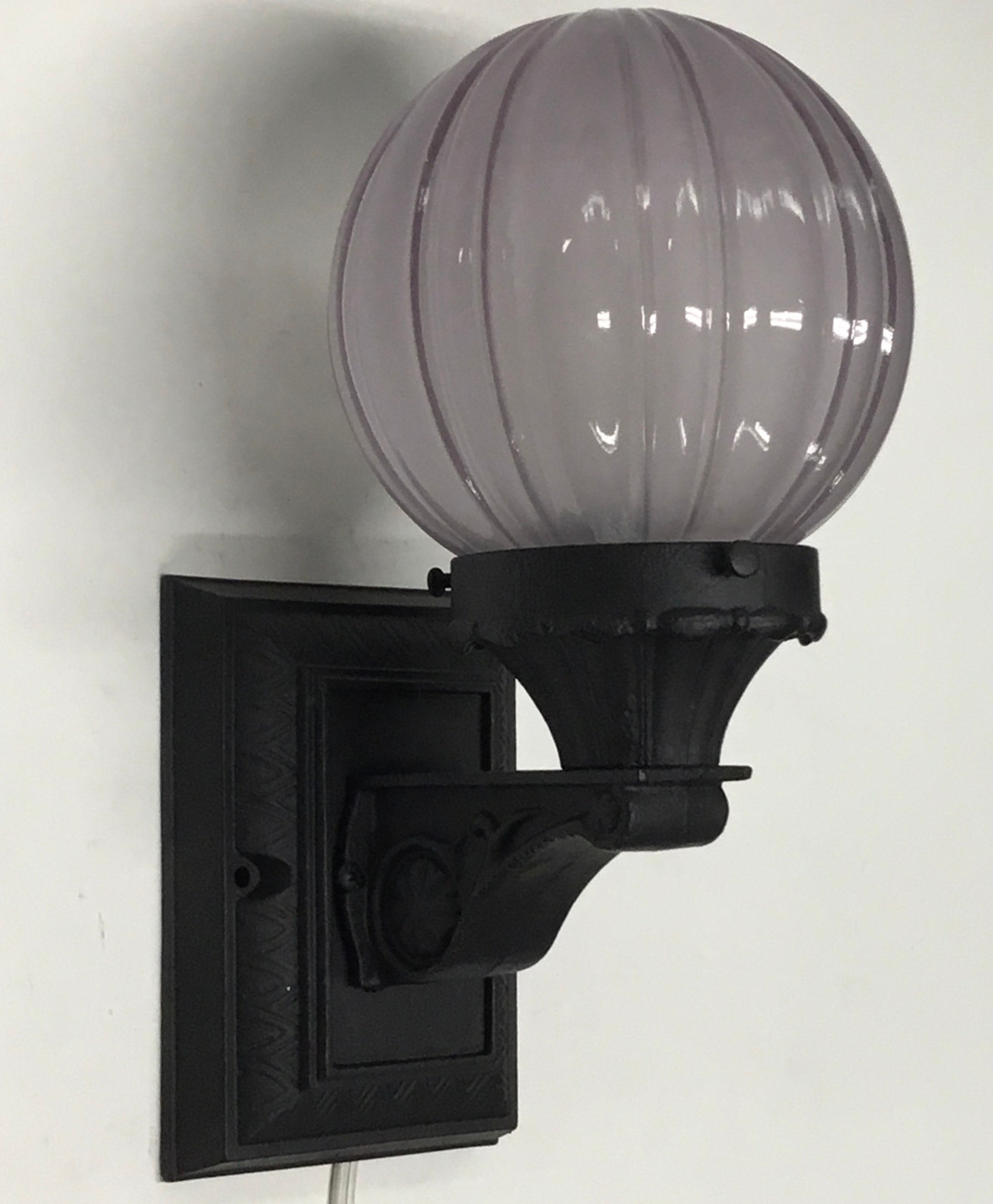 Vintage Cast Iron Porch Outdoor Light Etsy