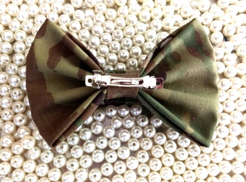 OCP Army Hairbow for Homecoming, Graduation image 3