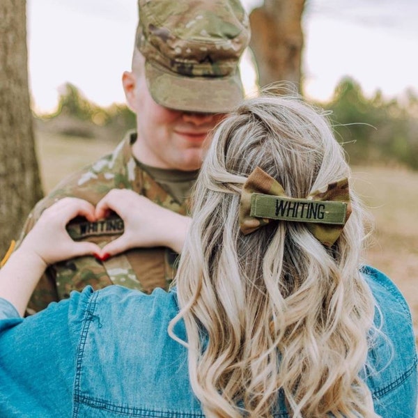 OCP Army Hairbow for Homecoming, Graduation