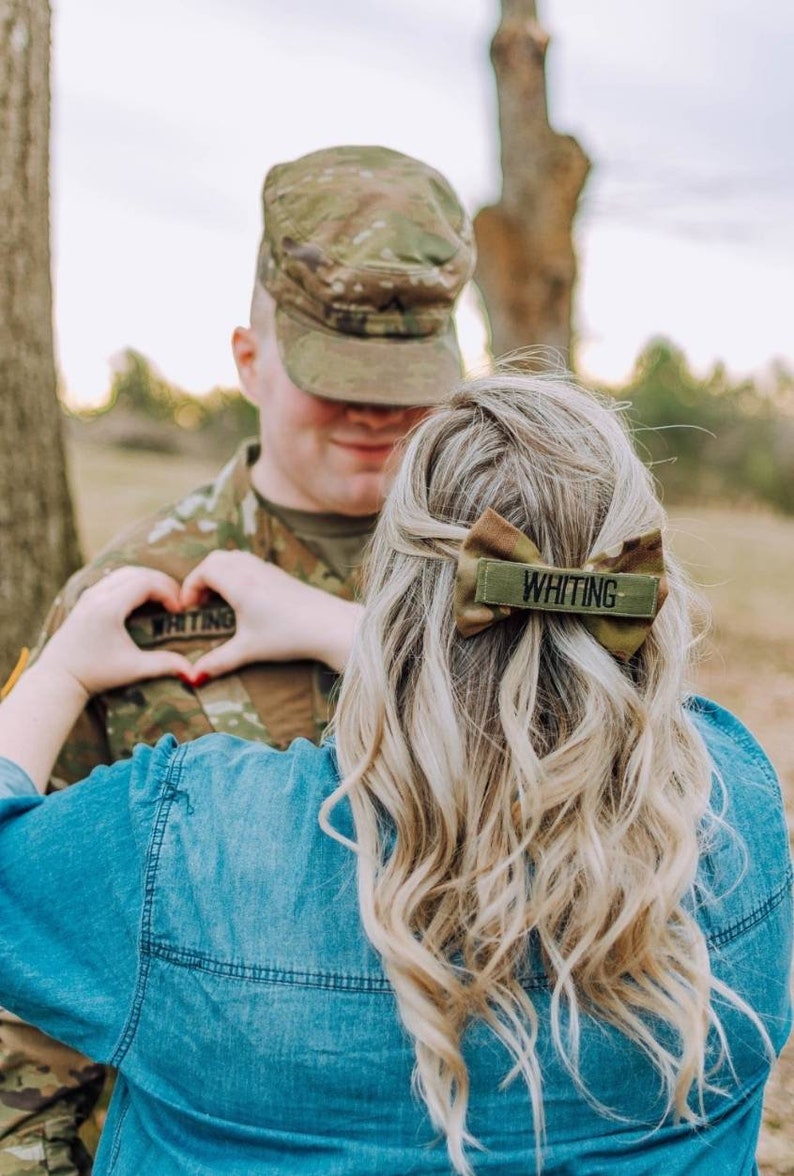 OCP Army Hairbow for Homecoming, Graduation image 3