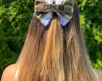 OCP Army Hairbow for Homecoming, Graduation