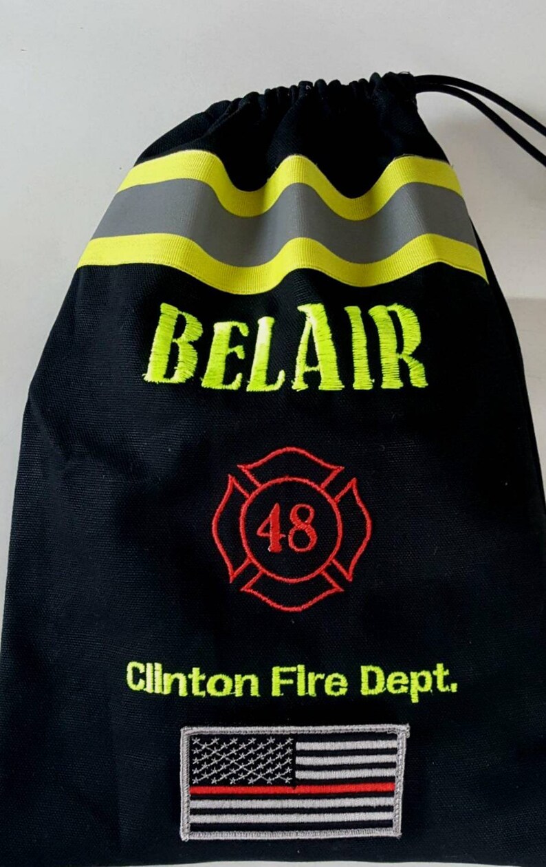 Bunker Gear Look Firefighter Bag / SCBA mask bag ...