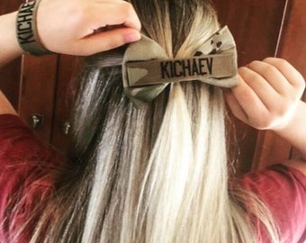 OCP Army Hairbow for Homecoming, Graduation