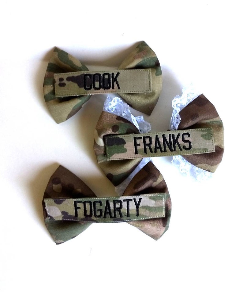 OCP Army Hairbow for Homecoming, Graduation image 5