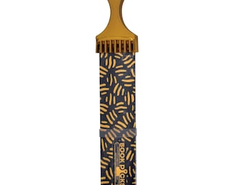 Black and gold mud cloth pattern Book Pick