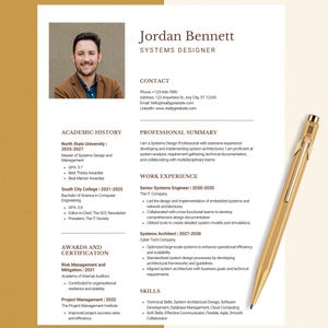 bewerkbare cv-sjabloon cv | Modern professioneel cv | Direct downloaden | ATS-vriendelijk